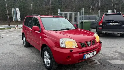 Röd Begagnad 2007 Nissan X-Trail SUV | 28 500 kr (Marknadspris)