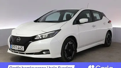 Vit Begagnad 2022 Nissan Leaf Acenta Halvkombi | 163 990 kr (Marknadspris)