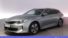 Grå Begagnad 2017 Kia Optima Hybrid Advance Sedan | 182 900 kr (Marknadspris)