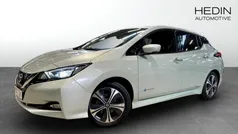 Svart Begagnad 2019 Nissan Leaf N-Connecta Halvkombi | 144 900 kr (Marknadspris)