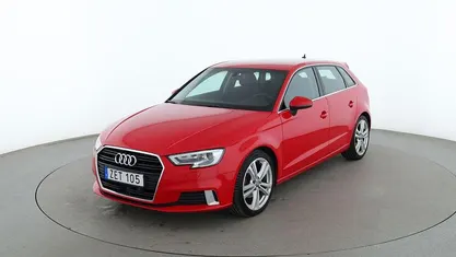 Röd Begagnad 2019 Audi A3 Sport Sedan | 205 000 kr (Marknadspris)