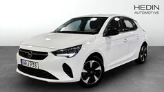 Vit (white) Begagnad 2022 Opel Corsa-e Halvkombi | 169 900 kr (Marknadspris)