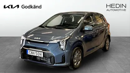 Blå Ny 2025 Kia Picanto Halvkombi | 189 000 kr (Marknadspris)