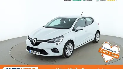Vit Begagnad 2020 Renault Clio V Zen Halvkombi | 123 000 kr (Marknadspris)