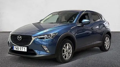 Blåmetallic Begagnad 2017 Mazda CX-3 Vision SUV | 149 900 kr (Marknadspris)