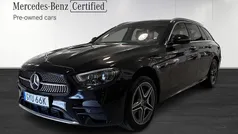 Svart (black) Begagnad 2021 Mercedes E300 AMG line Kombi | 414 900 kr (Marknadspris)