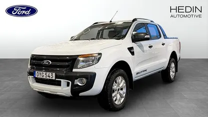 Frozen white Begagnad 2016 Ford Ranger Wildtrack Pickup | 199 900 kr (Bra pris)
