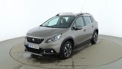 Grå Begagnad 2016 Peugeot 2008 SUV | 138 000 kr (Marknadspris)
