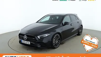 Svart Begagnad 2022 Mercedes A35 AMG AMG Sedan | 441 000 kr (Marknadspris)