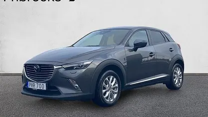 Grå Begagnad 2017 Mazda CX-3 Optimum SUV | 129 900 kr (Marknadspris)