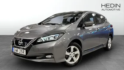 Grå Begagnad 2021 Nissan Leaf N-Connecta Halvkombi | 194 900 kr (Bra pris)