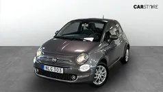 Grå Begagnad 2017 Fiat 500 Lounge Halvkombi | 89 900 kr (Bra pris)