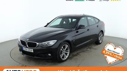 Svart Begagnad 2016 BMW 320 Gran Turismo Sport Line Halvkombi | 174 000 kr (Marknadspris)