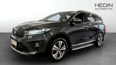 Grå (black) Begagnad 2018 Kia Sorento GT-Line SUV | 289 900 kr (Marknadspris)