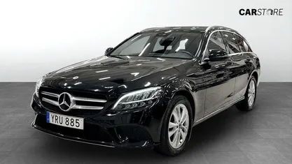 Svart Begagnad 2018 Mercedes C220 Avantgarde Kombi | 239 900 kr (Bra pris)