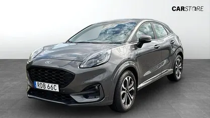 Grå Begagnad 2024 Ford Puma ST-Line Halvkombi | 249 900 kr (Marknadspris)
