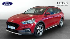 Röd (red) Begagnad 2021 Ford Focus Active Kombi | 184 900 kr (Marknadspris)