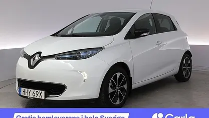 Vit Begagnad 2019 Renault Zoe Intens Halvkombi | 128 990 kr (Marknadspris)