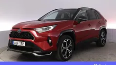 Röd Begagnad 2020 Toyota RAV4 Hybrid Premium SUV | 359 900 kr (Marknadspris)