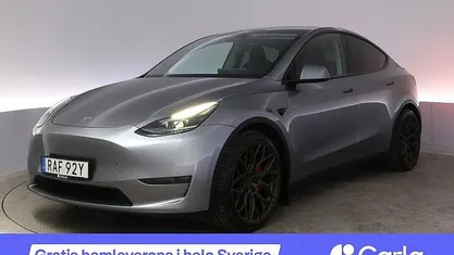 Begagnad Tesla Model Y Performance 392 kW (534 HK) 2023 Grå SUV