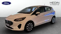 Vit (white) Begagnad 2022 Ford Fiesta Titanium Halvkombi | 169 900 kr (Marknadspris)