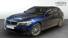 Blå Begagnad 2018 BMW 530 Sport Line Kombi | 338 700 kr (Marknadspris)