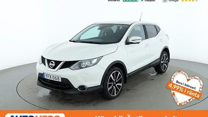 Vit Begagnad 2016 Nissan Qashqai 360º SUV | 85 000 kr (Bra pris)