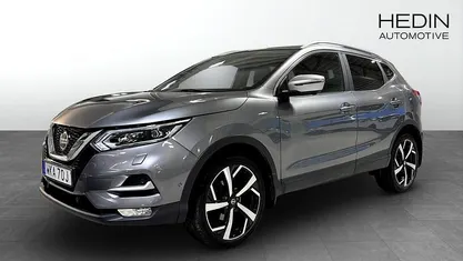 Grå Begagnad 2019 Nissan Qashqai Tekna SUV | 194 900 kr (Marknadspris)