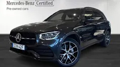 Grå (grey) Begagnad 2022 Mercedes GLC300e AMG line Plus SUV | 489 900 kr (Marknadspris)