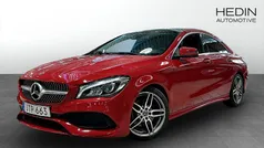 Röd (red) Begagnad 2018 Mercedes CLA220 AMG line Sedan | 219 900 kr (Bra pris)