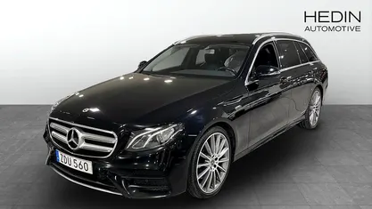 Svart Begagnad 2018 Mercedes E220 Kombi | 259 900 kr (Bra pris)