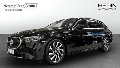 Begagnad Mercedes E300 Avantgarde 313 HK (230 kW) 2023 Svart Kombi