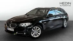 Svart (black) Begagnad 2017 BMW 520 Kombi | 189 900 kr (Bra pris)