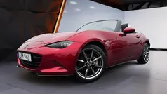 Röd Begagnad 2021 Mazda MX5 Cab | 304 900 kr (Marknadspris)