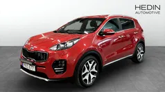 Röd Begagnad 2017 Kia Sportage GT-Line SUV | 199 900 kr (Marknadspris)