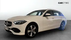 Vit (white) Begagnad 2022 Mercedes C300e Avantgarde Kombi | 399 900 kr (Superpris)