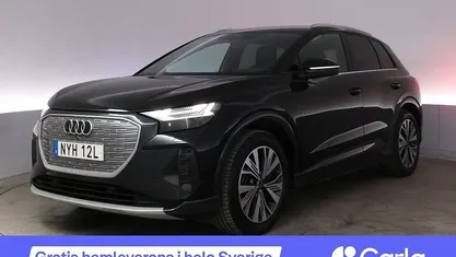 Begagnad Audi Q4 e-tron Advanced 219 kW (299 HK) 2023 Svart SUV