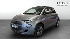 Svart Begagnad 2022 Fiat 500e Icon Halvkombi | 199 900 kr (Marknadspris)