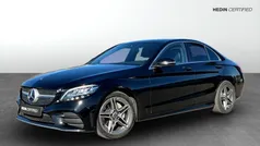 Svart (black) Begagnad 2019 Mercedes C200 AMG line Sedan | 279 900 kr (Marknadspris)