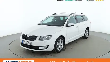 Vit Begagnad 2016 Skoda Octavia Ambition Kombi | 101 000 kr (Marknadspris)
