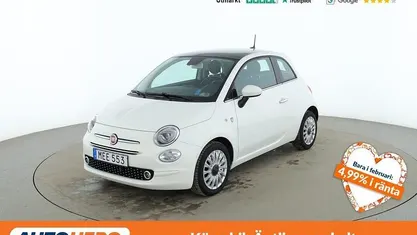 Begagnad 2018 Fiat 500 Lounge Halvkombi | 113 000 kr (Marknadspris)