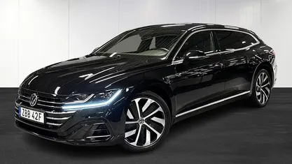 Svart (black) Begagnad 2021 VW Arteon R-line Kombi | 320 000 kr (Marknadspris)