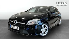 Svart (black) Begagnad 2017 Mercedes A180 Urban Kombi | 149 900 kr (Marknadspris)