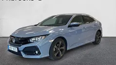 Mörkgrå Begagnad 2018 Honda Civic Elegance Halvkombi | 174 800 kr (Marknadspris)