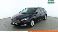 Svart Begagnad 2016 Ford Focus Titanium Halvkombi | 116 000 kr (Dyr)