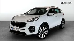 Vit (white) Begagnad 2017 Kia Sportage Advance SUV | 149 900 kr (Bra pris)