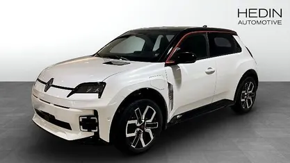 Vit Ny 2025 Renault R5 Techno Halvkombi | 399 900 kr (Marknadspris)