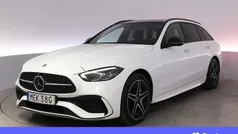 Vit Begagnad 2023 Mercedes C300e AMG Kombi | 444 900 kr (Marknadspris)