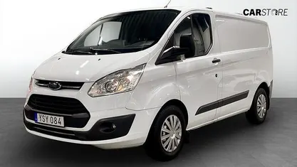 Vit Begagnad 2017 Ford Transit Custom Van | 139 900 kr (Superpris)