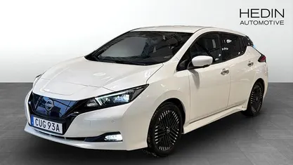 Vit Begagnad 2022 Nissan Leaf N-Connecta Halvkombi | 184 900 kr (Marknadspris)
